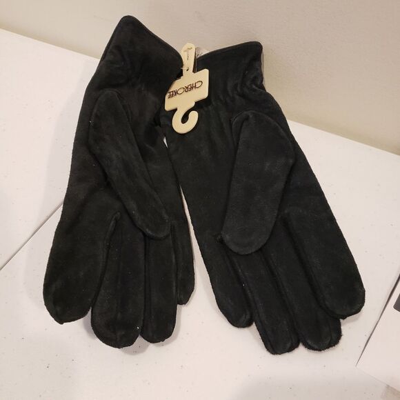 NWT Men's Black 3M Thermal Insulated Gloves - Picture 2 of 4